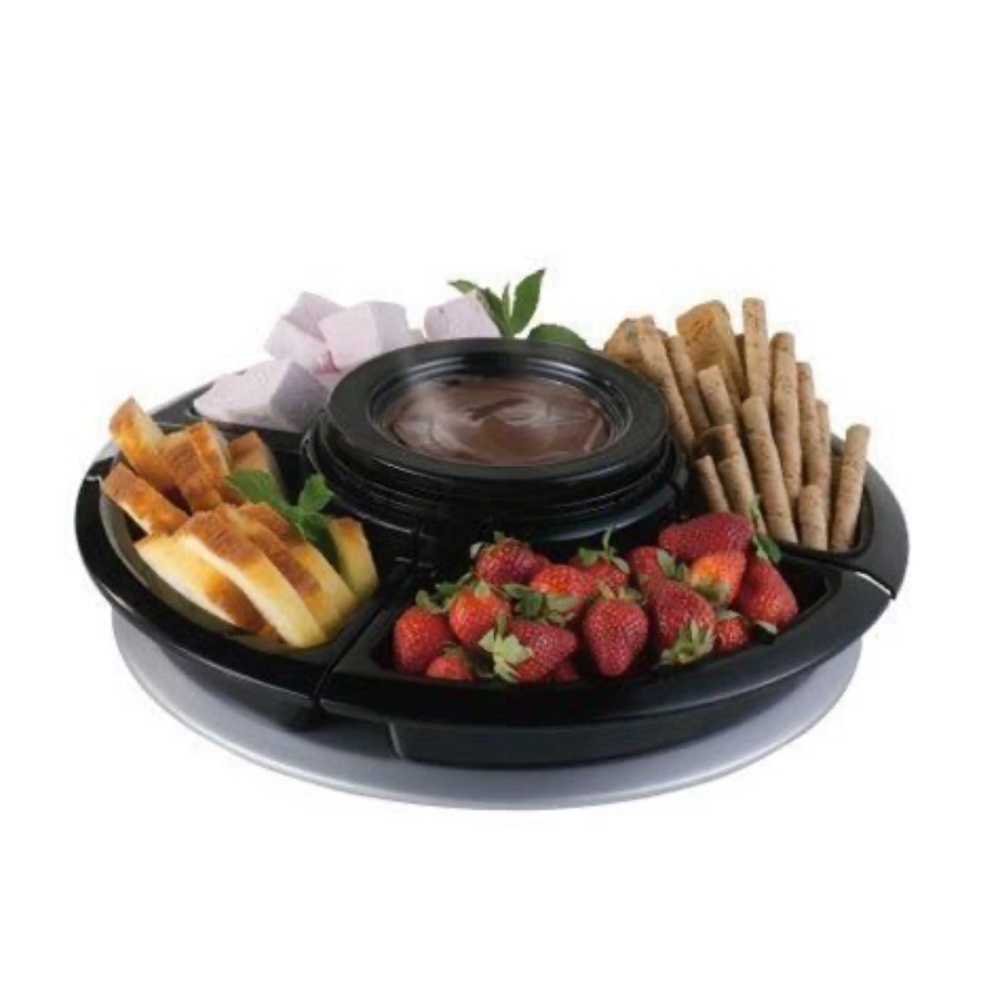 The Oster TSP100 Serving Platter w/Center Warming Pot, New